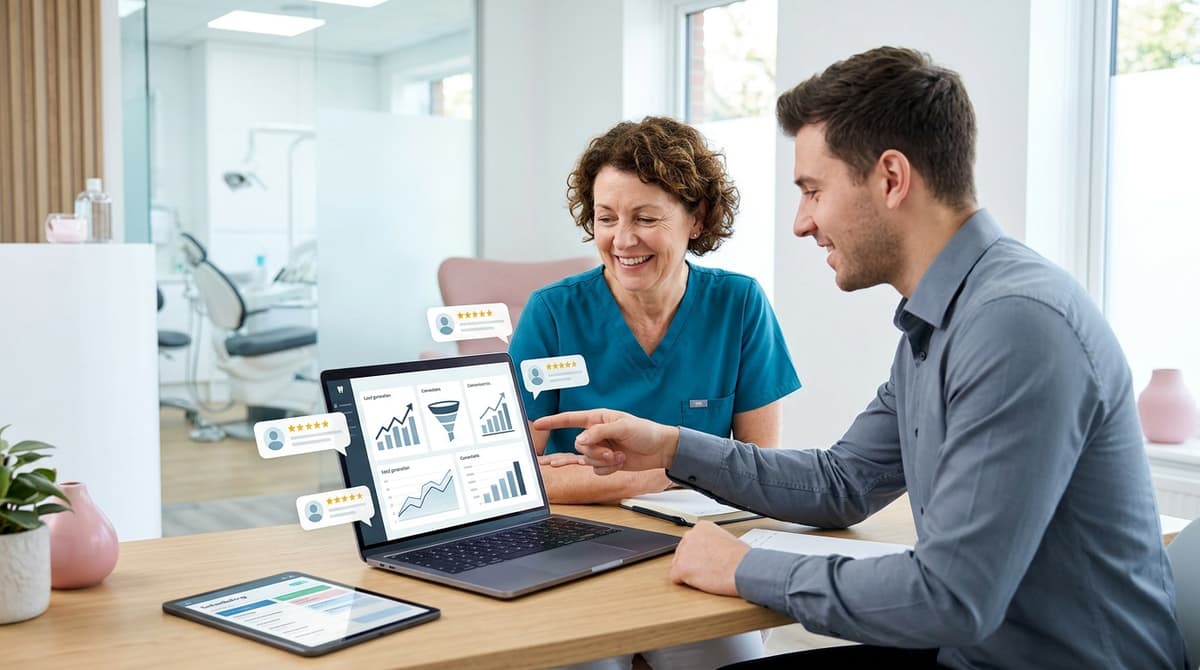 Compare full-time and freelance webmaster roles in UK dentistry.