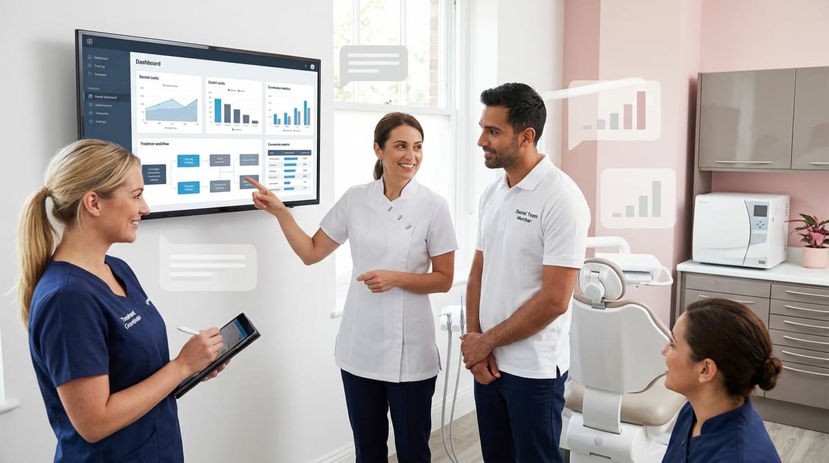 Cost of dental team training for Invisalign conversions.