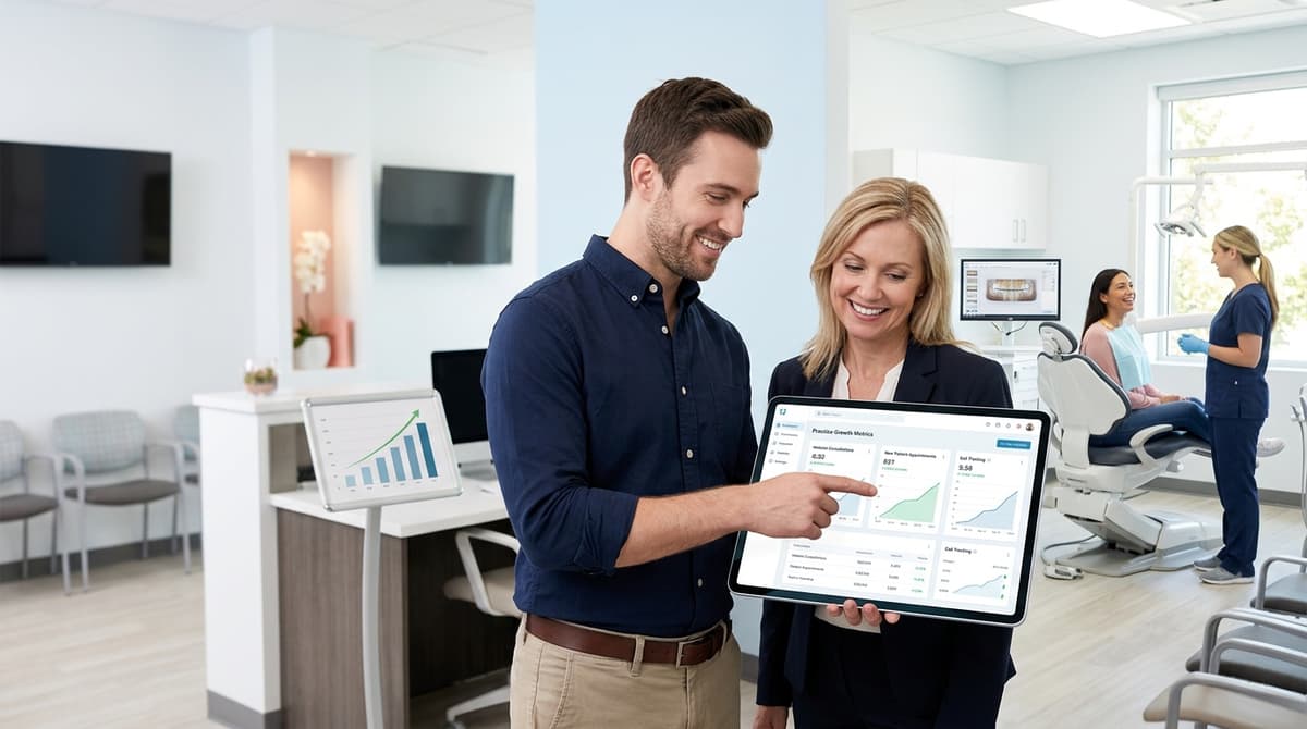 Recommended experience for webmaster in dental marketing.