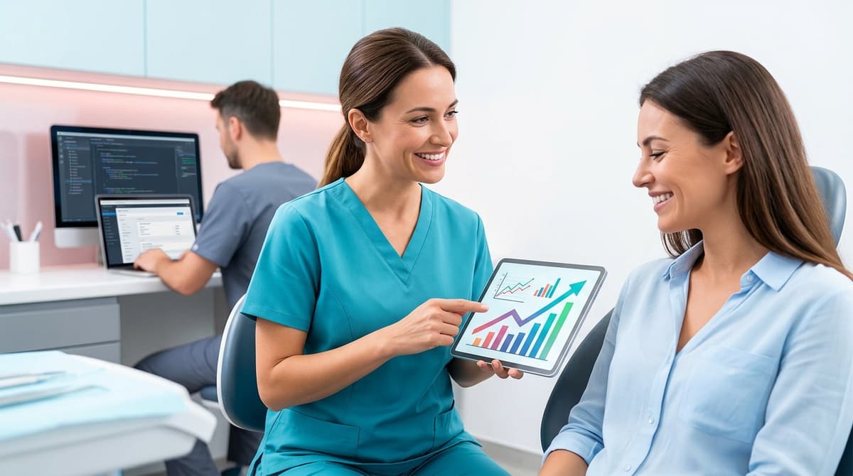 How much for webmaster services in dental implant marketing?