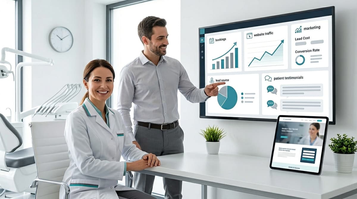 How much for full-time webmaster in dental web design?