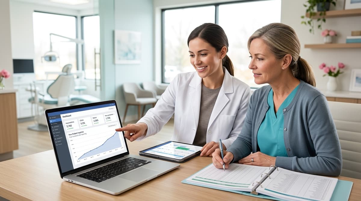Which free Facebook ads reporting tools can dentists use?