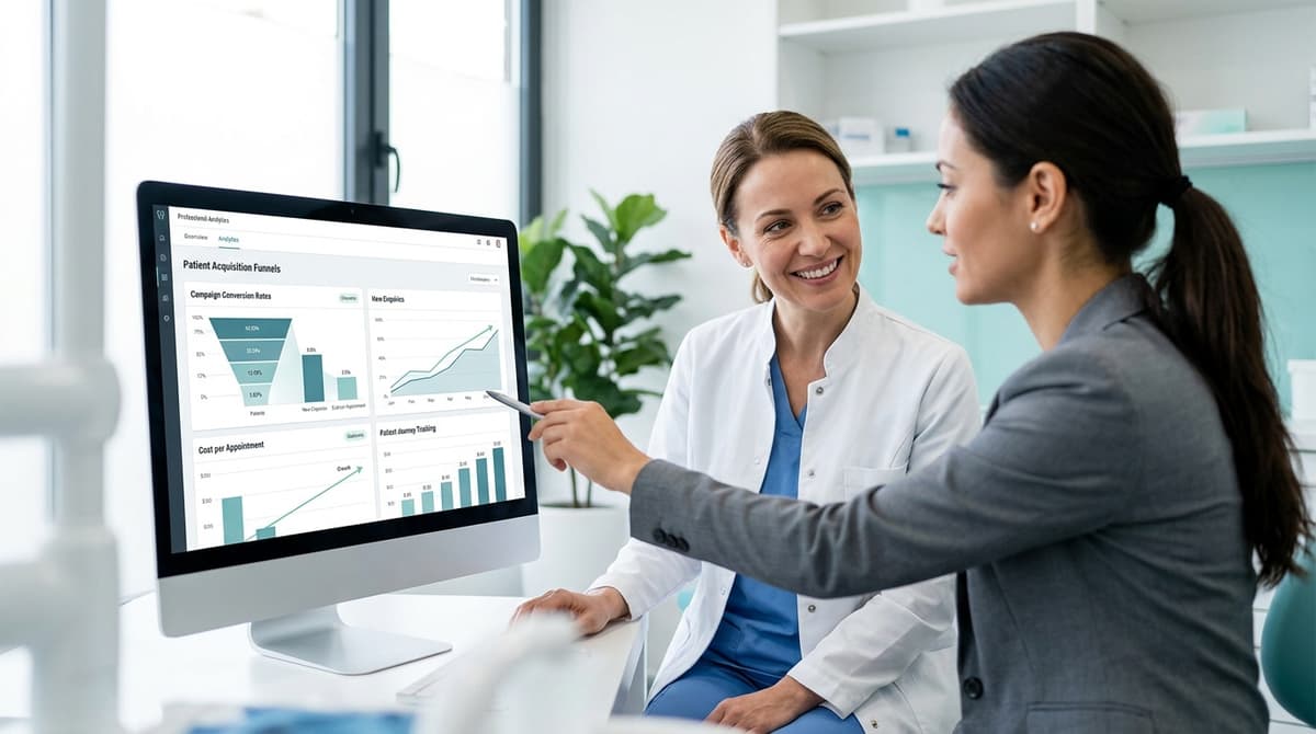 How can dentists improve Facebook ads reporting?