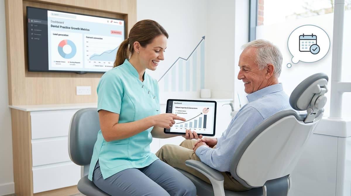 What can a dental marketing review reveal?