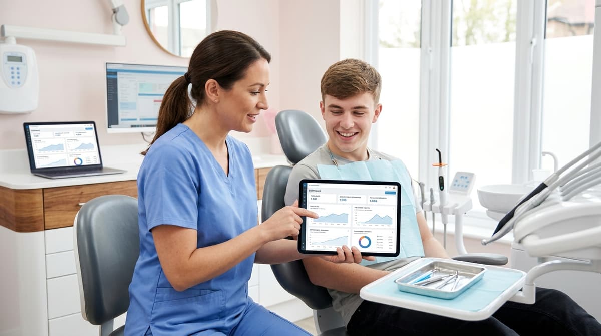 Dental marketing social media analytics and audience data
