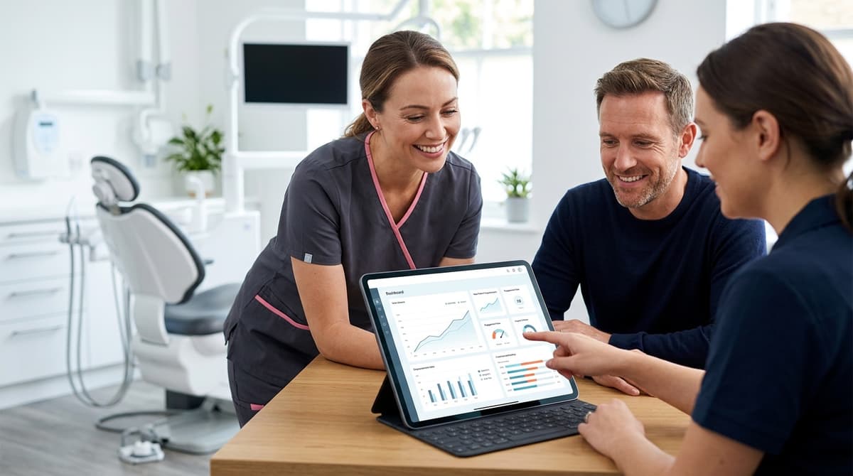 Social media audience insights for a UK dental business