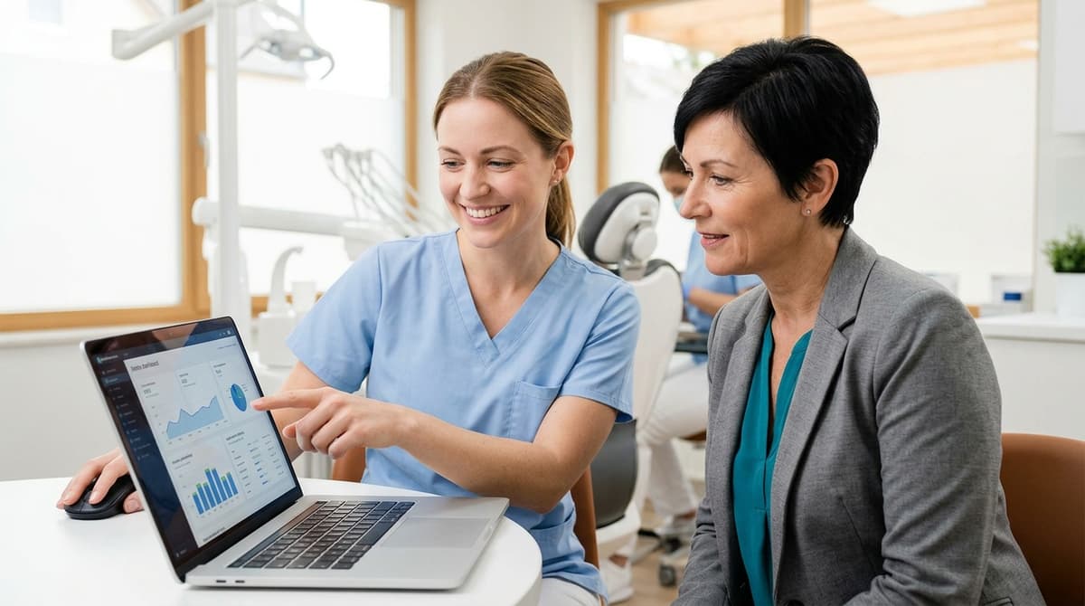 What are the benefits for a dental team?