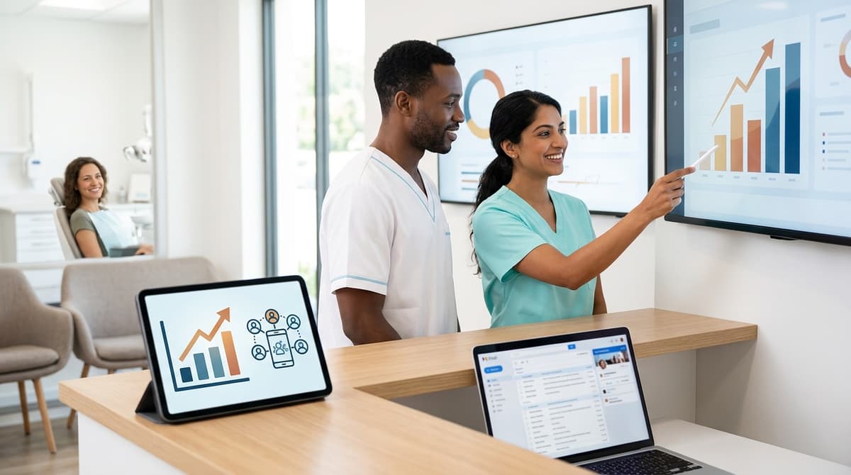 What are the benefits for a dental team?