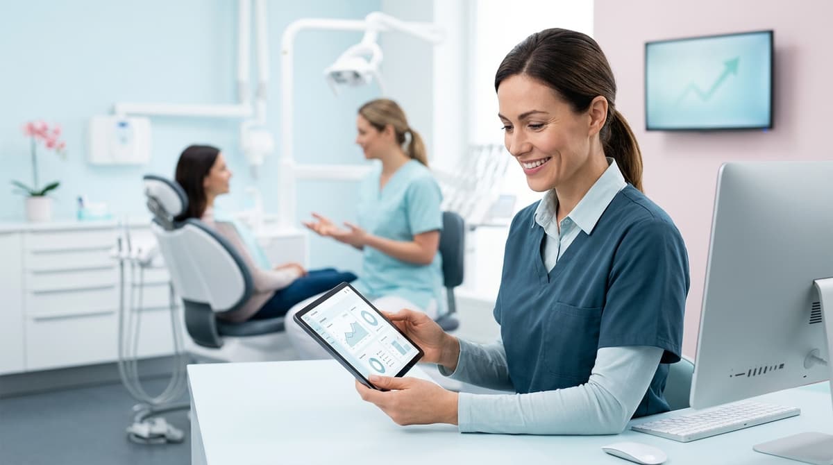 What are the benefits for a dental team?
