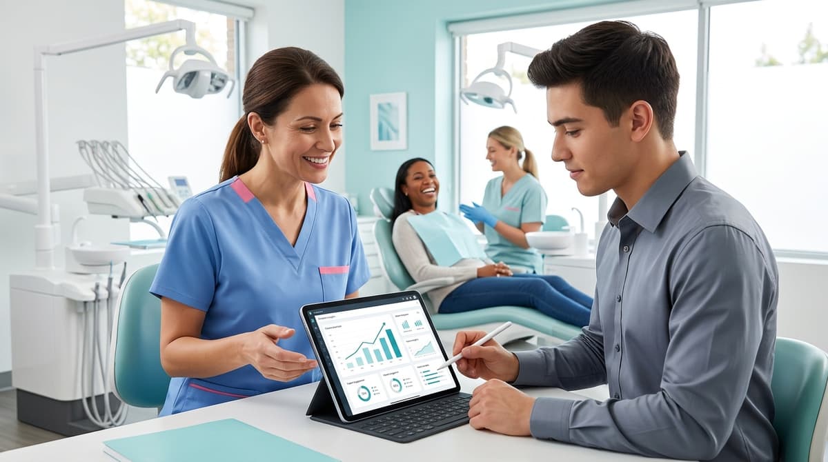 What are the benefits for a dental team?