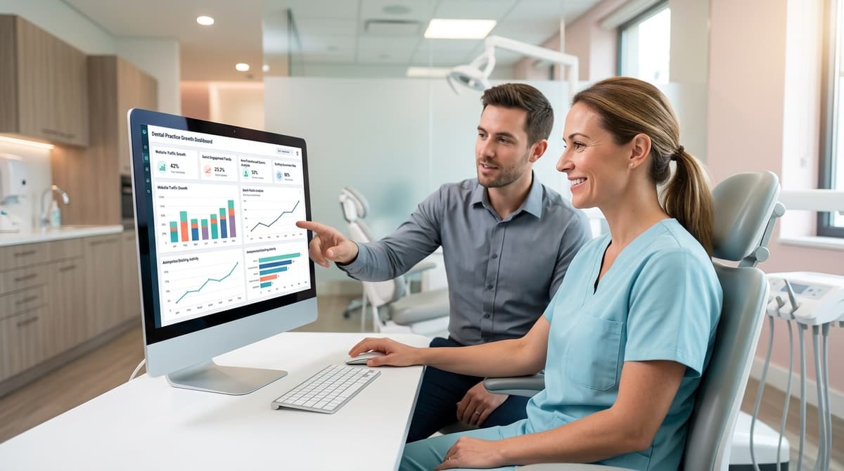 Dental clinic social media audience analysis example