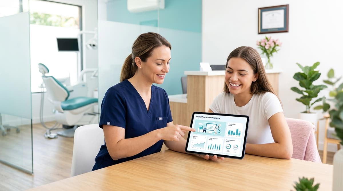 Dental clinic website and social media analysis report