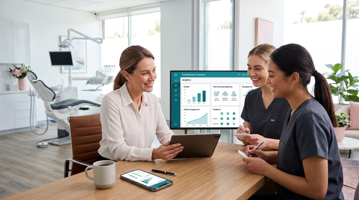 Benefits of Recommended services for dental team training feedback tracking?