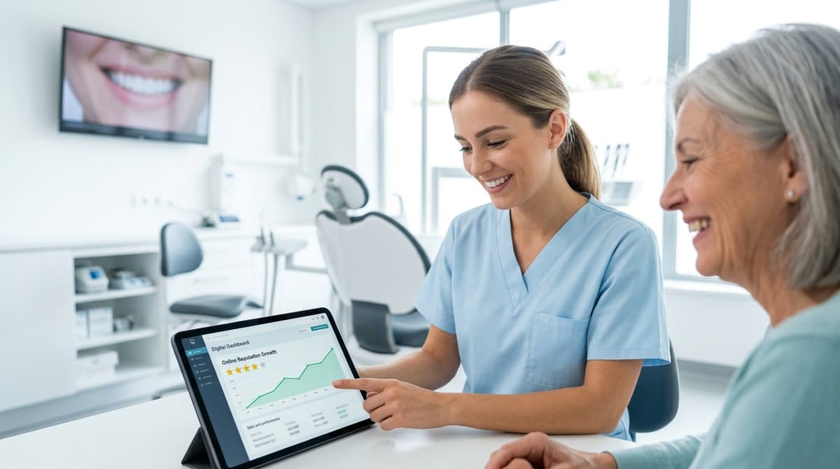 Benefits of What are the top free tools for dental website design reputation?