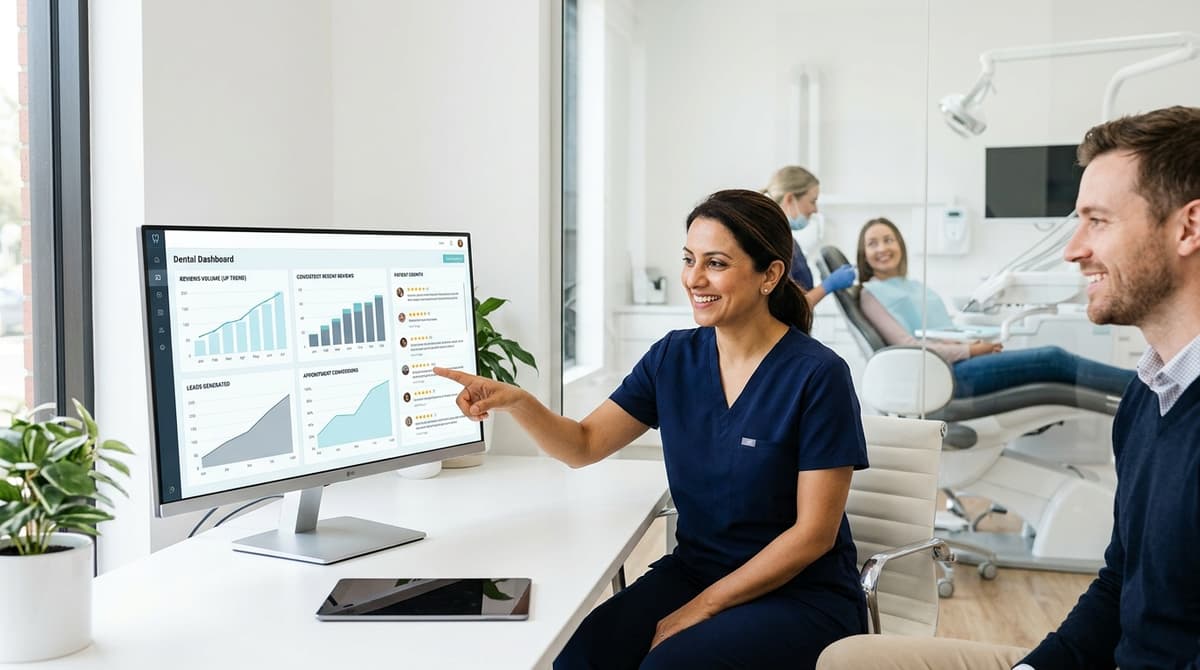 Benefits of Pricing for online marketing for dentists reputation reports?