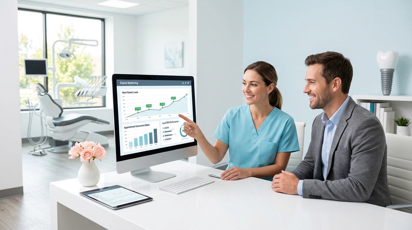 Best webmaster experience for SEO services for dentists.