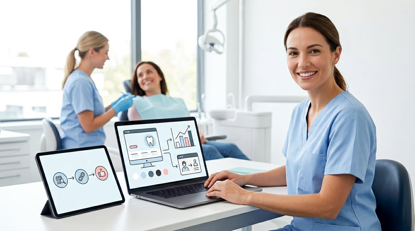 Best webmaster experience for SEO services for dentists.