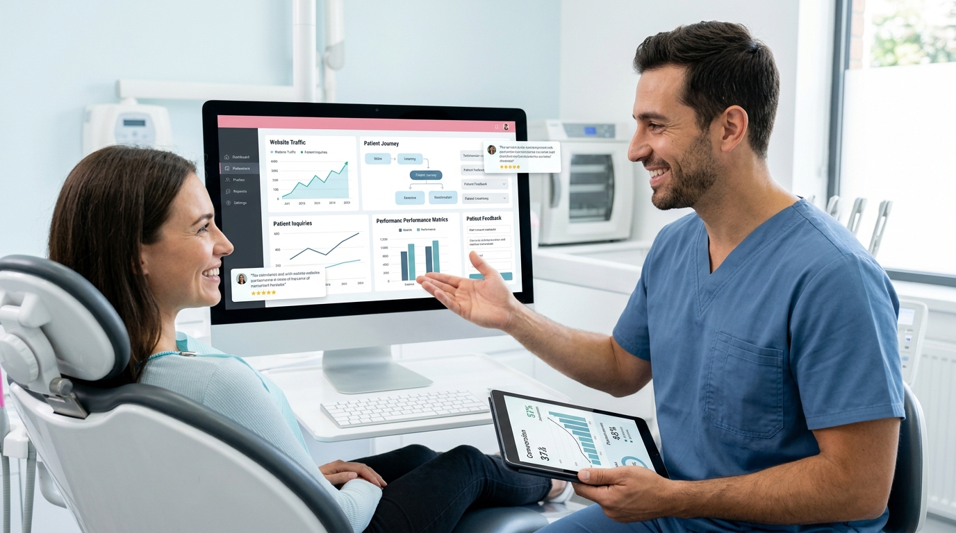 Compare webmaster roles in dental practice SEO vs general SEO.
