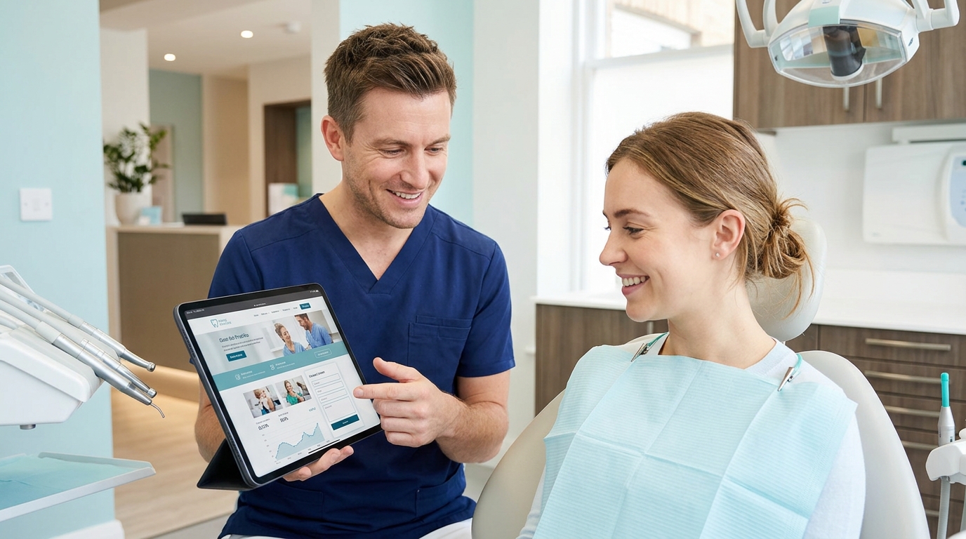 How much does a part-time webmaster cost for dental SEO in UK?