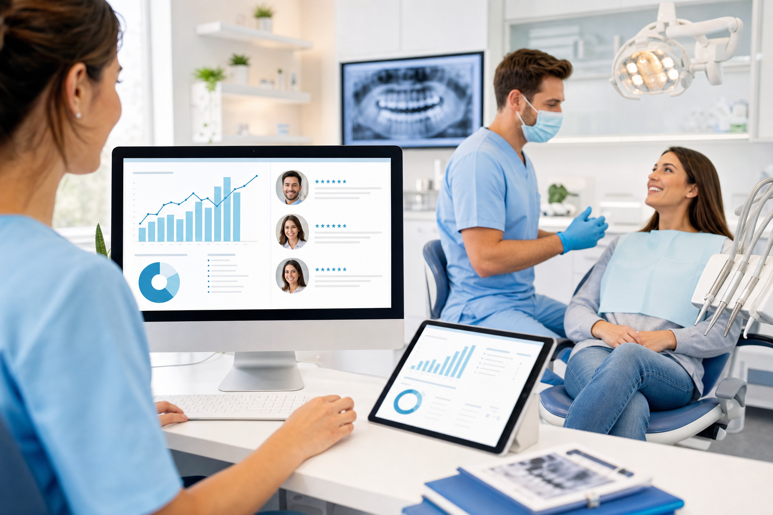 Affordable part-time webmaster for dental advertising.