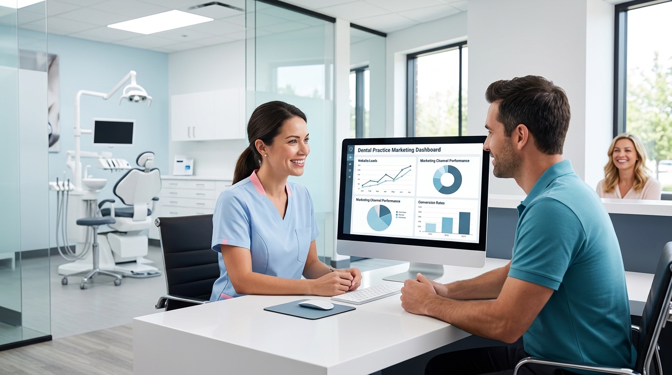 How much for full-time webmaster in dental web design?